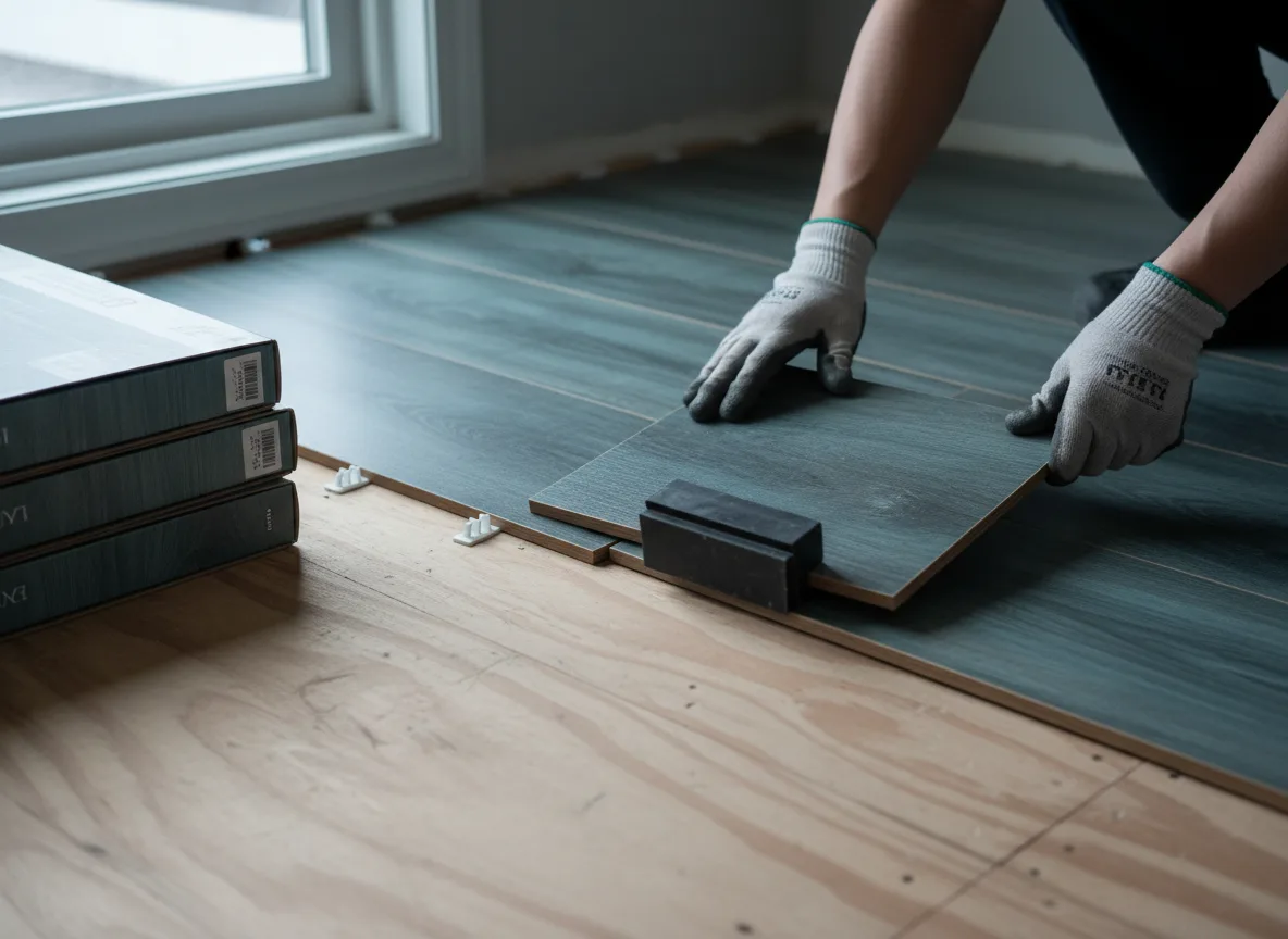Luxury Vinyl Plank Installation company in Russell, KS